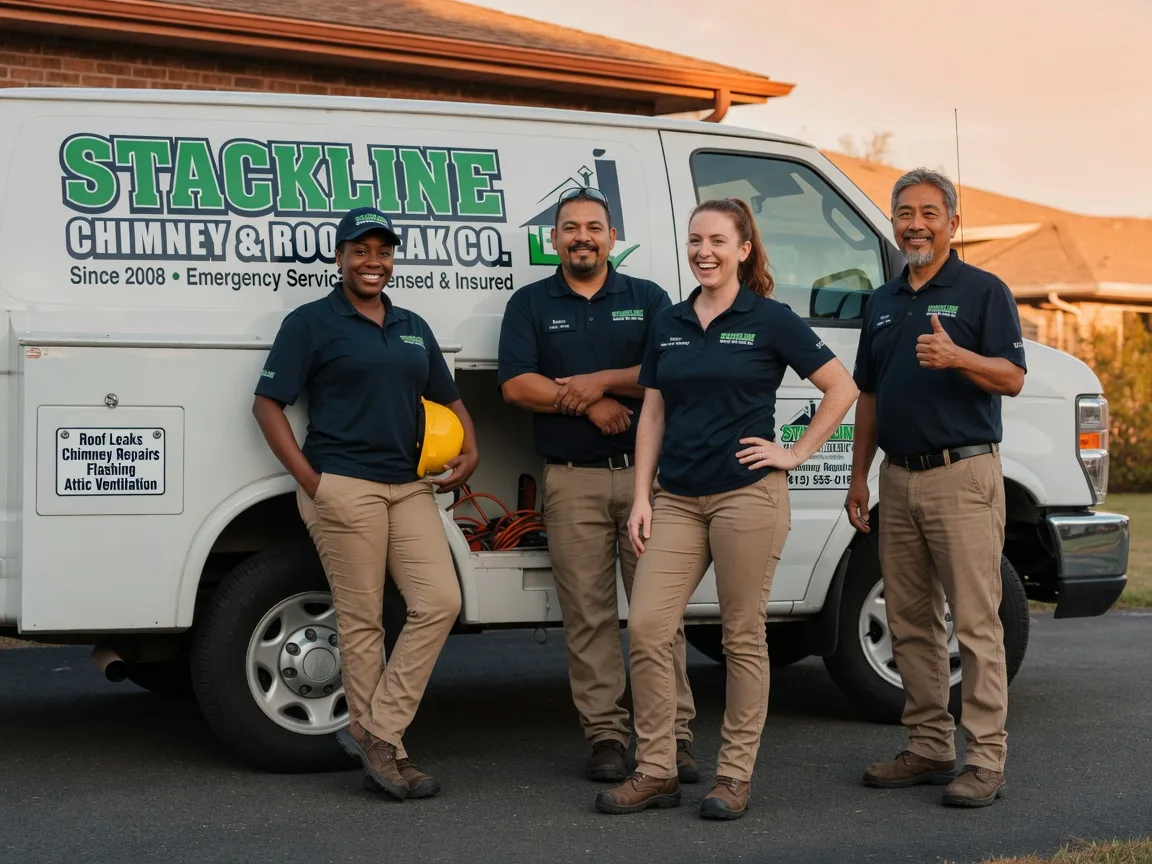 Chimney flashing repair company in O Brien, FL